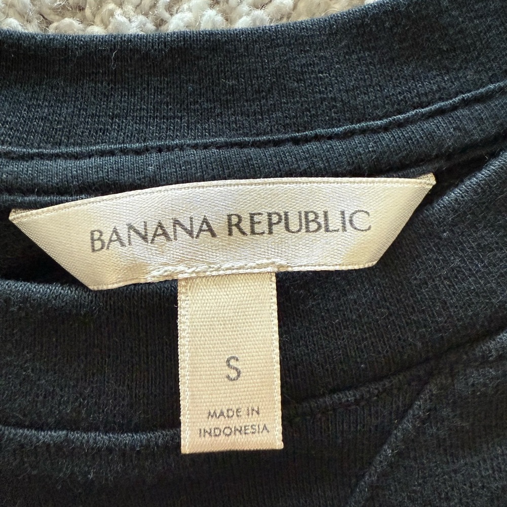 Banana Republic Charcoal Crewneck Sweatshirt - Picture 3 of 6